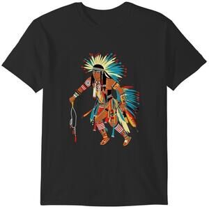 Powwow Dancer Native American Cultural Art Unisex T-Shirt